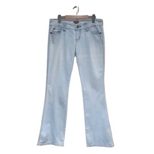 Guess Y2K Women's Jeans Low Rise Bootcut Light Blue Wash Size W29